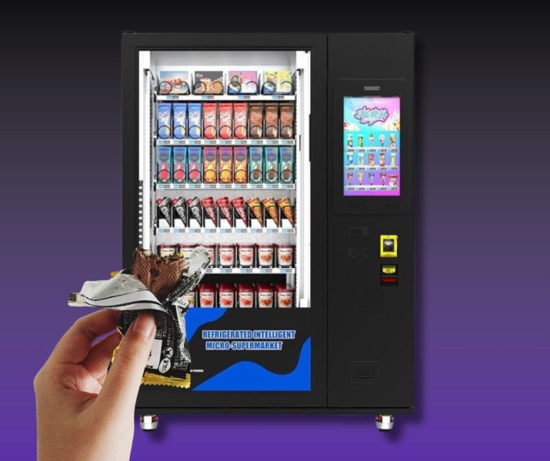 9. obrazek automat do sprzedaży przekąsek